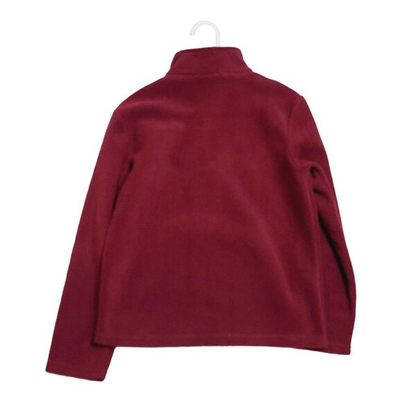 French Toast 1/4 Zip Front Fleece Sweatshirt Red Size M 8 - Picture 3 of 3
